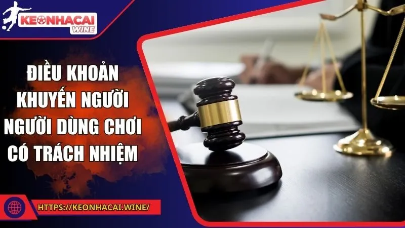 Điều khoản khuyến người người dùng chơi có trách nhiệm